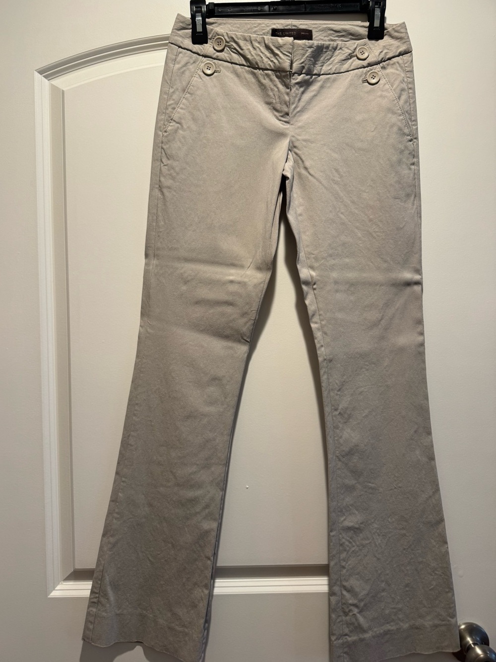 The Limited Slacks Pants Drew Fit Size 0R EUC Light Gray